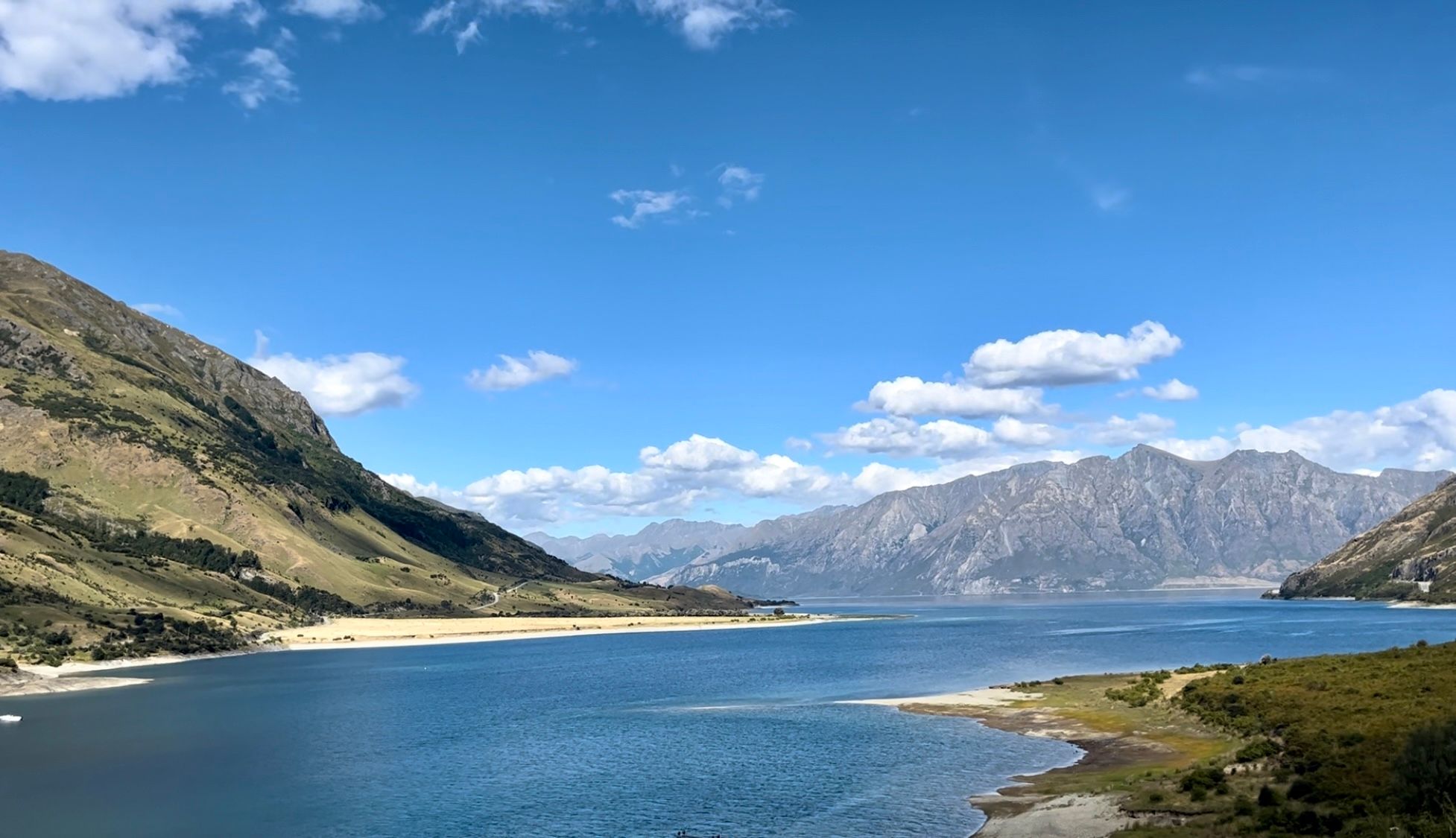 The drive to Wānaka was beautiful