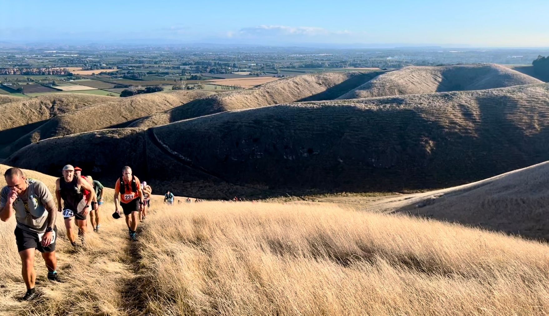 Top of the first hill